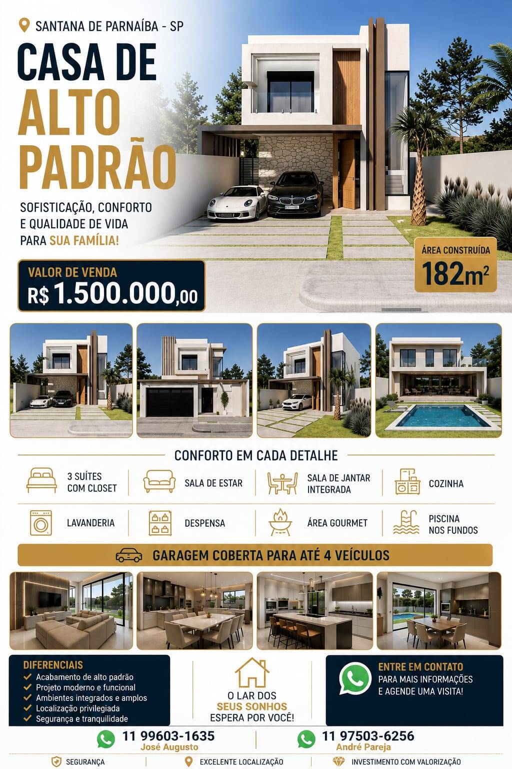 #308 - Casa para Venda em Santana de Parnaíba - SP